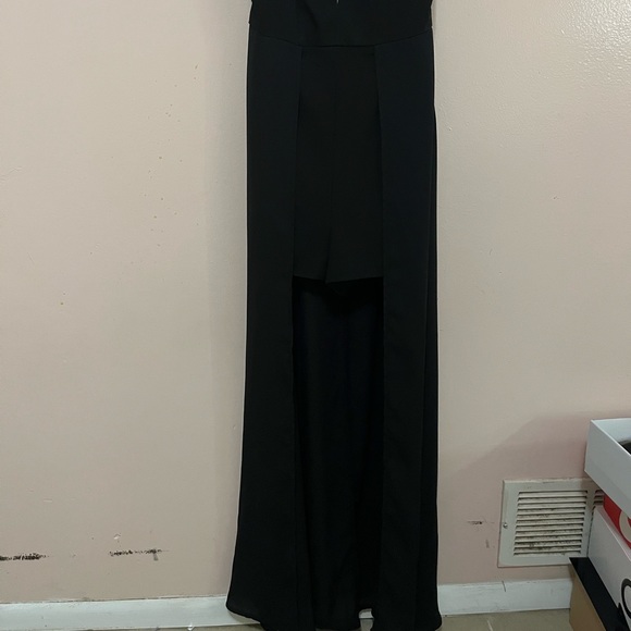 Black maxi skirt with shorts - Picture 2 of 4